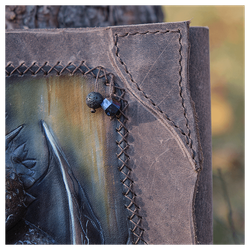 Кожаный ежедневник «Дракон»