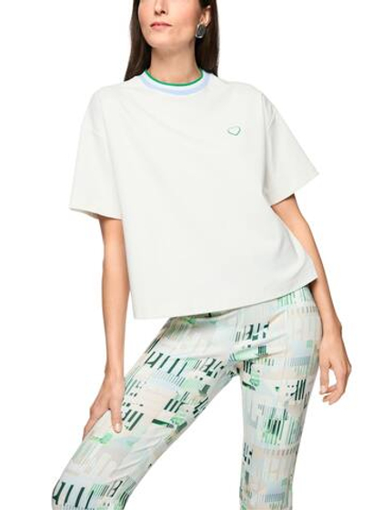 Marc Cain Футболка из плотного хлопка