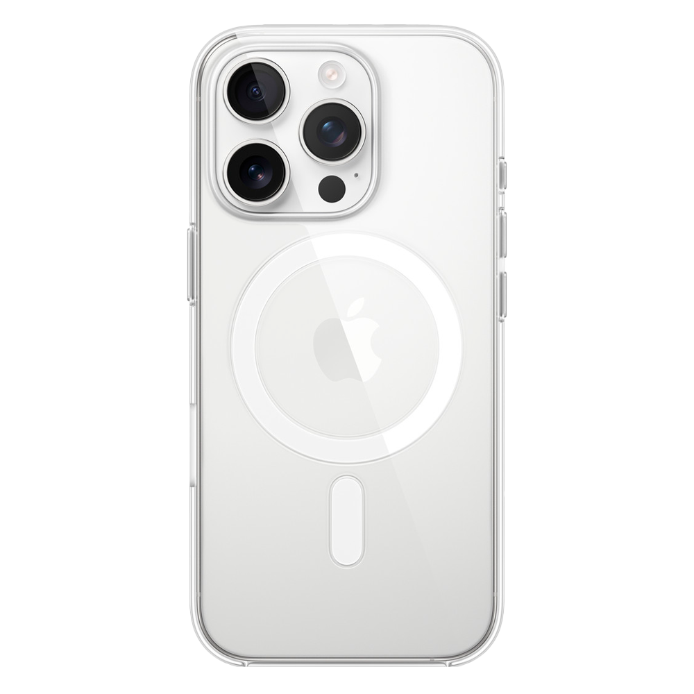 Прозрачный чехол с поддержкой MagSafe Apple Clear Case для iPhone 16 Pro