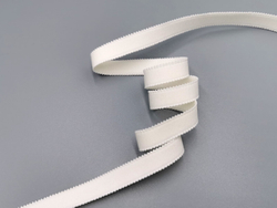 Бретелечная резинка с фестонами, 15 мм, молоко (Арт: BR612/15-004), м