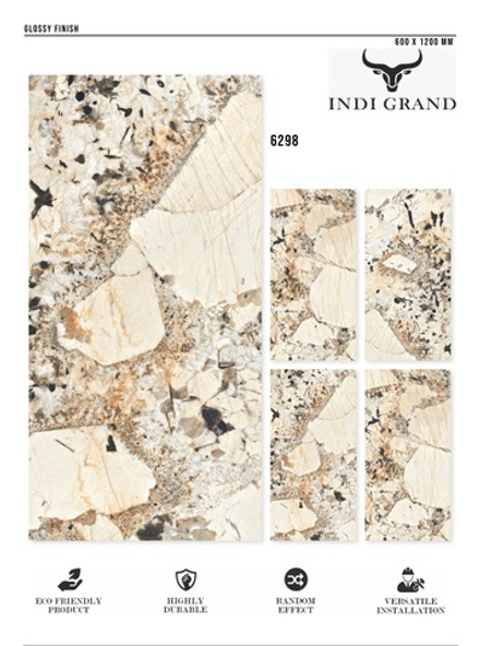 Керамогранит glossy №3 60х120, 6298
