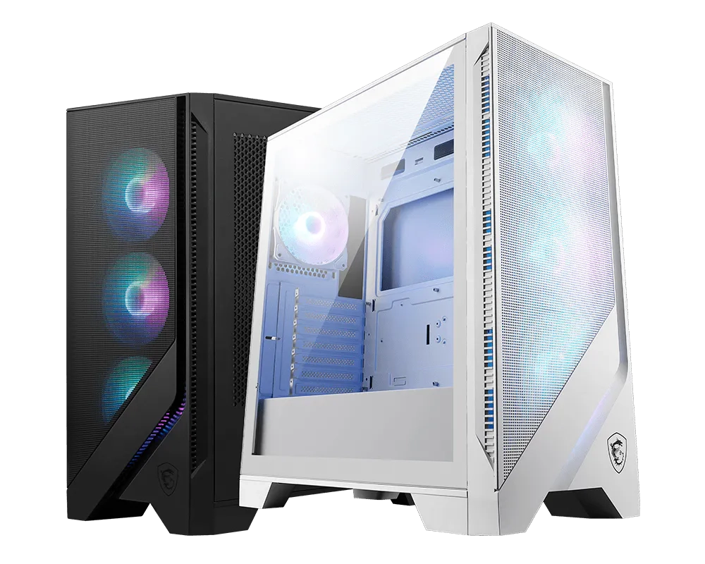 Компьютерный корпус MSI MAG FORGE 320R AIRFLOW WHITE ATX/mATX/Mini-ITX 2xUSB3.2 Type-A, Fan 4x120mm