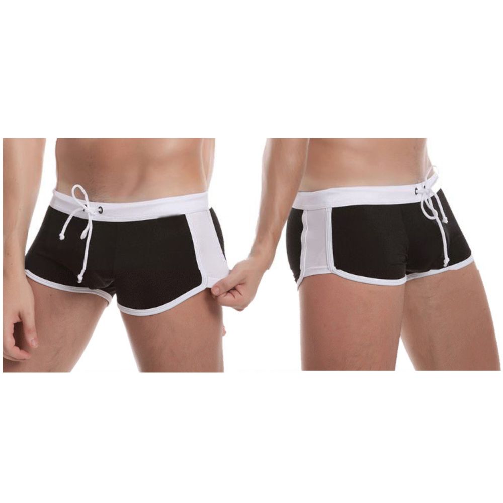 Мужские плавки черные Romeo Rossi 6514-2-1