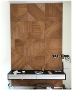 Рифленые стеновые панели из Сосны