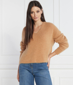 Хлопковый свитер amedea Marella - коричневый(33661936)