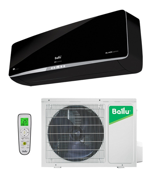 Сплит-система Ballu Platinum Black Edition-DC inverter BSPI/in-13HN1/BL/EU
