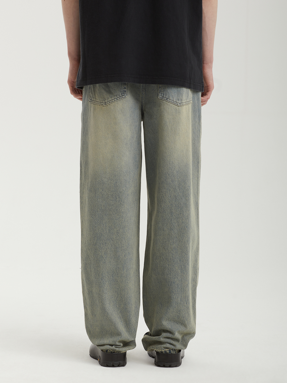 Мужские Джинсы (Straight Fit) Workers Club Straight Leg