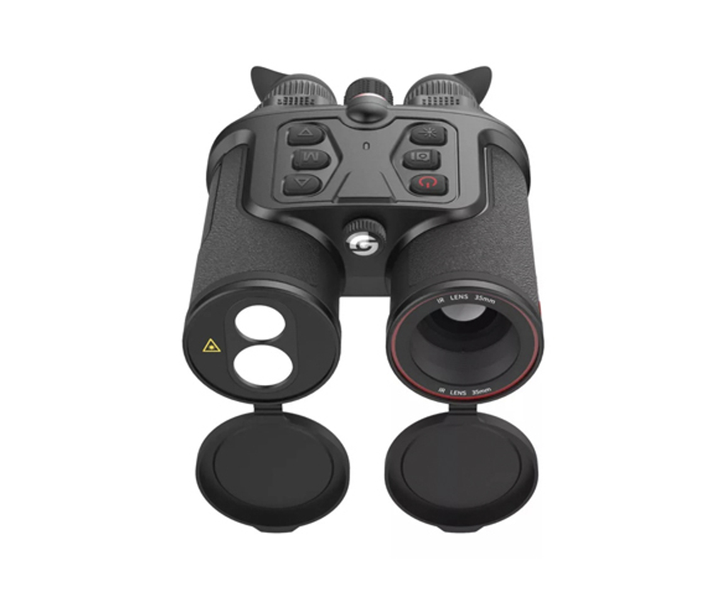 Тепловизионный бинокль Guide TN650 LRF (2,8-22,4x, 50mm/F1.0,сенсор 640х480, Vox, 12μm, Wi-Fi, видеозапись, дальномер 600м)