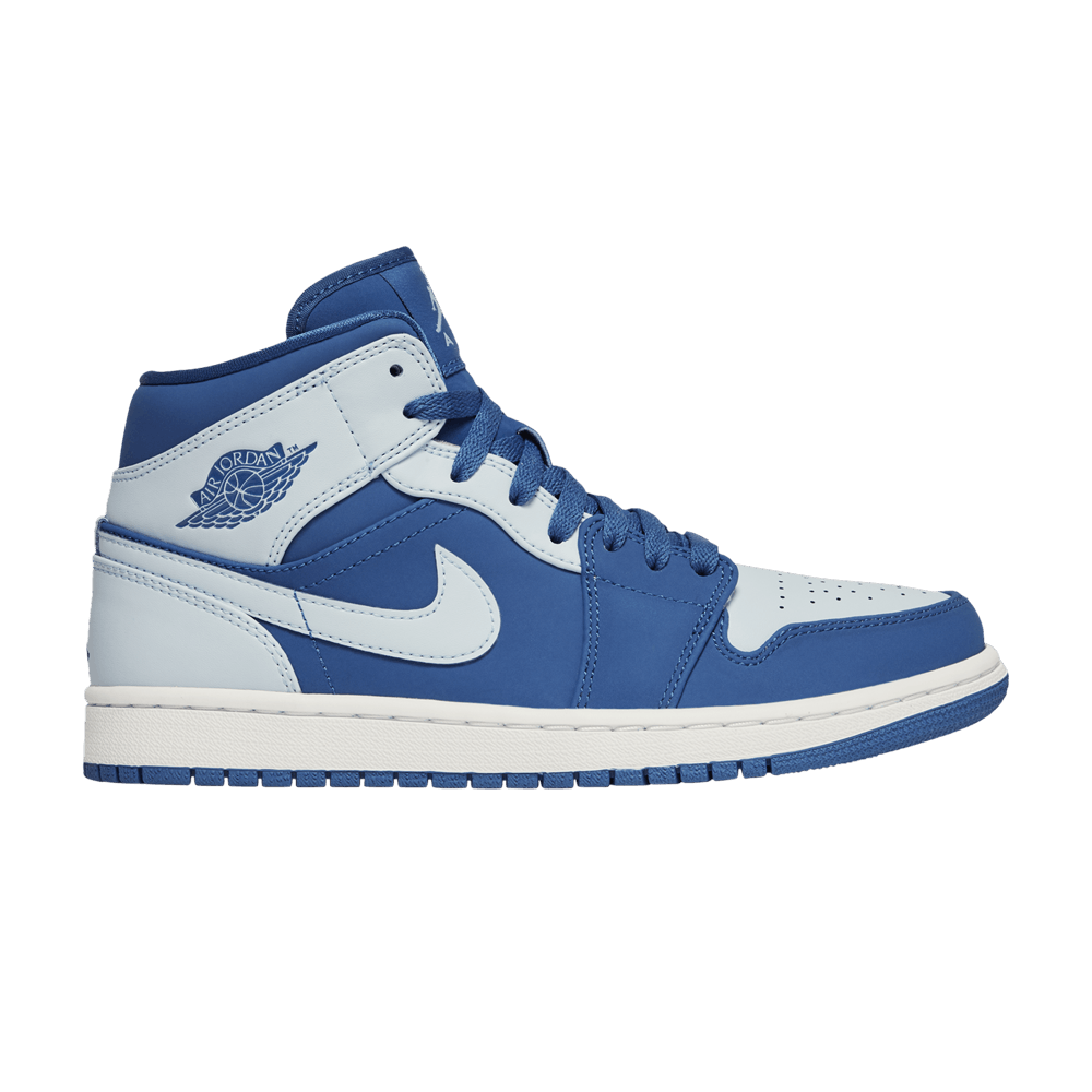 Кроссовки Jordan Air Jordan 1 Retro Mid Team Royal Ice Blue 2017