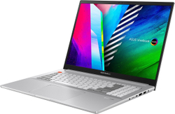 Ноутбук 16" ASUS VivoBook Pro 16X N7600PC-L2021T Core i7 11370H/8Gb/512Gb SSD/NV RTX3050 4Gb/16" WQUXGA/Win10 Серебристый (90NB0UI3-M02280)