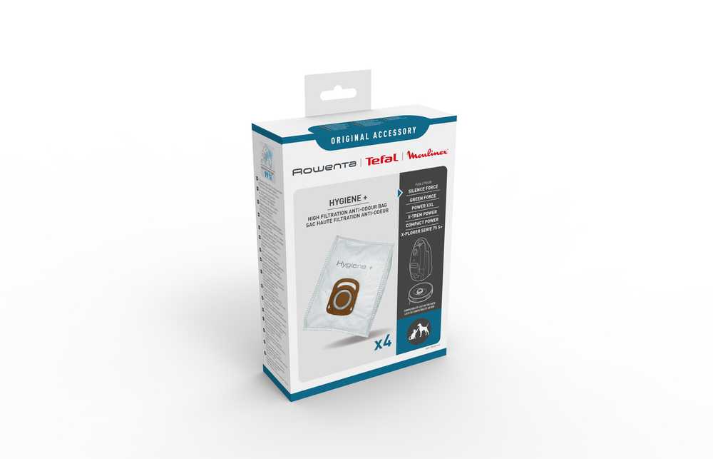 Пылесборники для пылесосов Tefal HYGIENE+ ZR200740