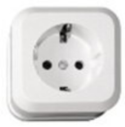 Розетка 1-я б/з OPERA 10шт (LUXEL)