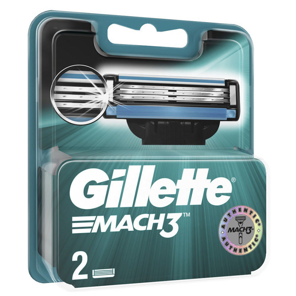 Сменные кассеты Gillette Mach3 2шт