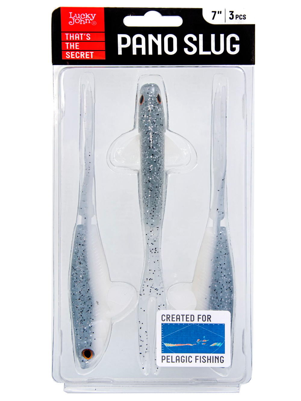 Слаги LJ 3D Series Pano Slug 7.0in (17,80) 017 3шт.