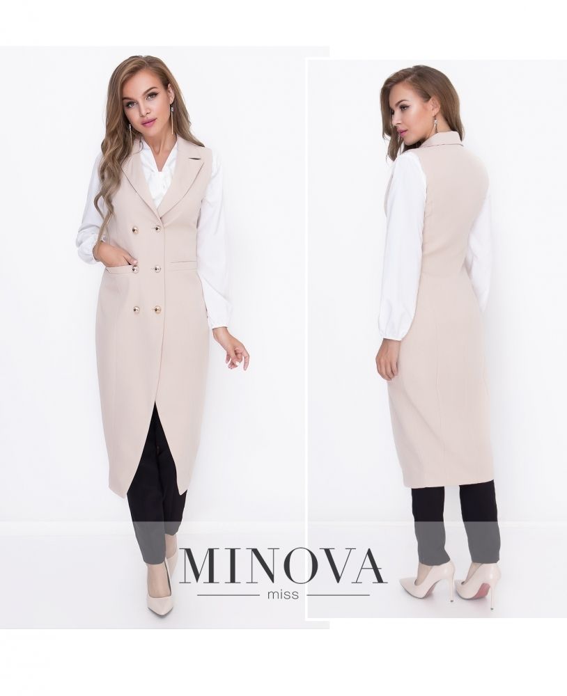 Кардиган 8590-каппучино Minova