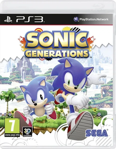PS3 Sonic Generations (Б/У, Английская версия, BLES-01236)