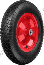 ЗУБР КП-1, 4″ х 380 мм, для тачки (арт. 39960), стальной диск, пневматическое колесо (39955-1)