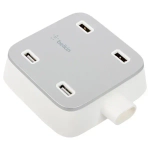 Сетевое зарядное устройство Belkin 4xUSB Charger 26W 2,4 А (White)