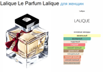 Lalique Le Parfum Lalique 100ml (duty free парфюмерия)