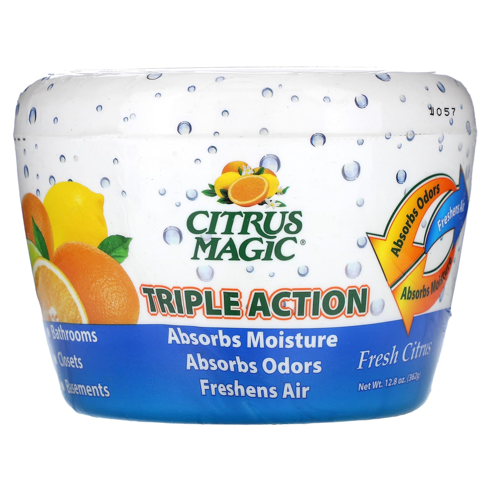Citrus Magic, Triple Action, свежий цитрус, 362 г (12,8 унции)