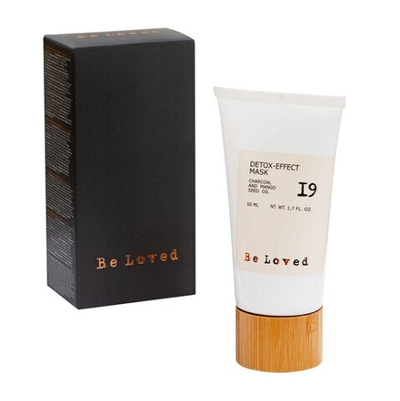 19 Be loved.Be smart Угольная маска "Детокс-эффект" для лица 50мл глубоко очищает кожу, сужает поры