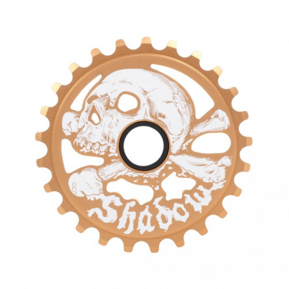 ВMX звезда Shadow Cranium Sprocket Matte Copper 25T