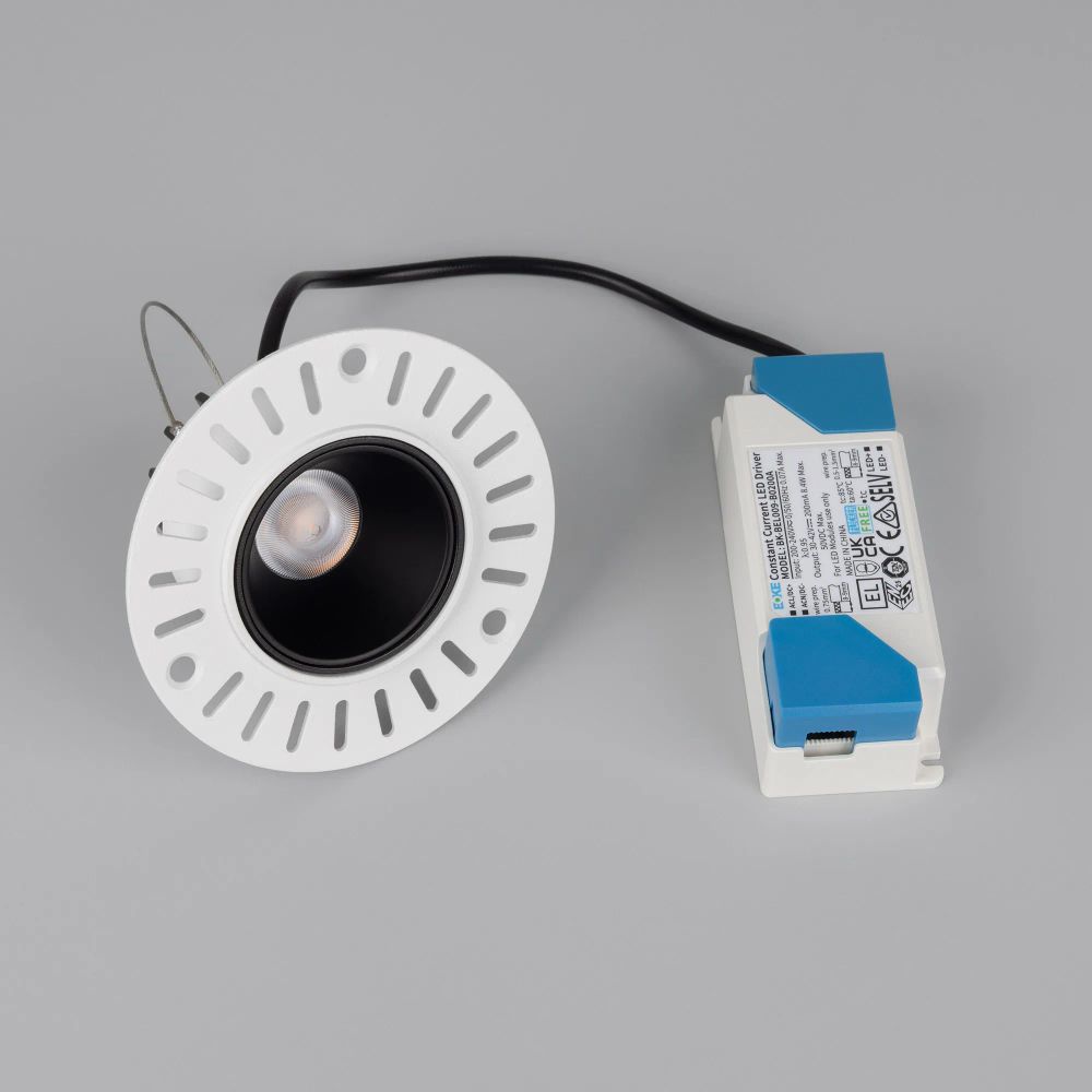 Светильник MS-ATLAS-TRIMLESS-R50-8W Warm3000 (BK, 32deg, 230V) (Arlight, IP20 Металл, 5 лет) 031882(1)