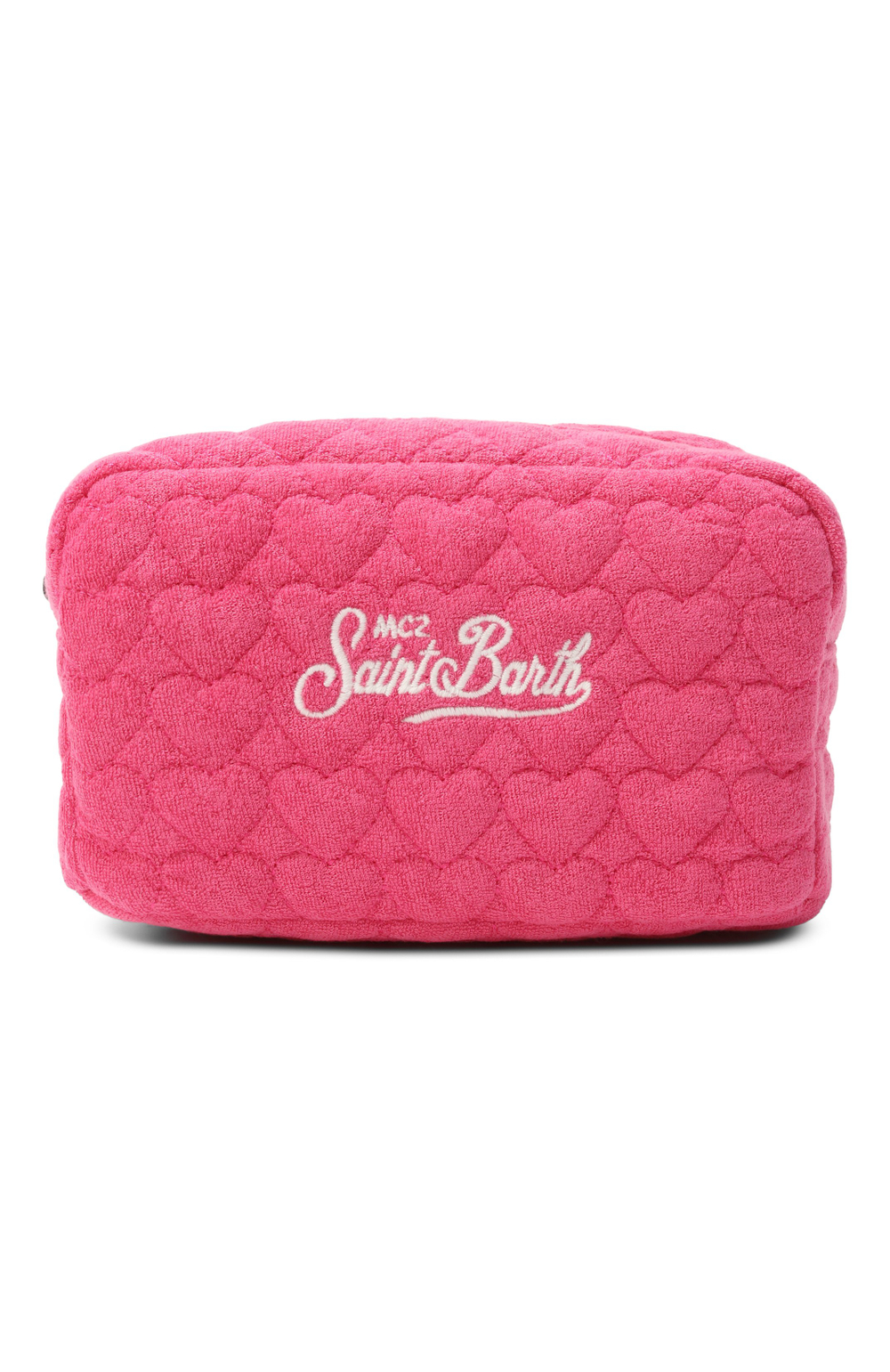 Косметичка MC Saint Barth Soft Pouch Quilted hearts розовые сердца