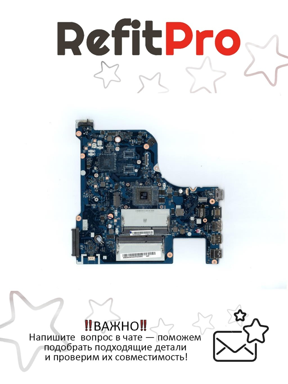 Материнская плата для ноутбука Lenovo G70-35 Laptop NM-A671 WIN AMD A4-6210 UMA (5B20K04310), оригинал