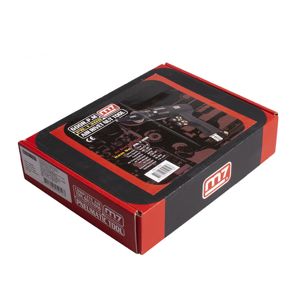 MIGHTY SEVEN (PB-1308) Пневматический заклепочник для резьбовых заклепок М6 - М8