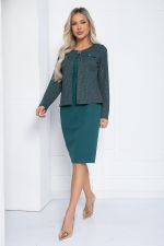 Платье Грэйс НЬЮ (зеленое) П12457-18 LT Collection