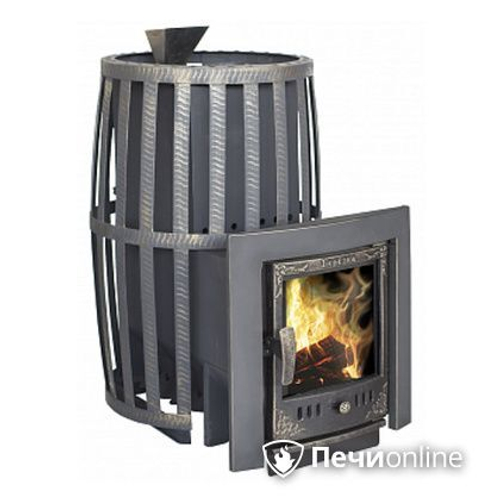Печь для бани Березка  Витязь 28 (сетчатый кожух) PRO