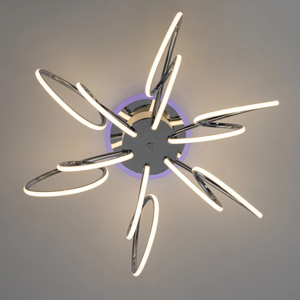 Citilux SALMA SMART CL224A161 RGB LED Умная люстра Хром