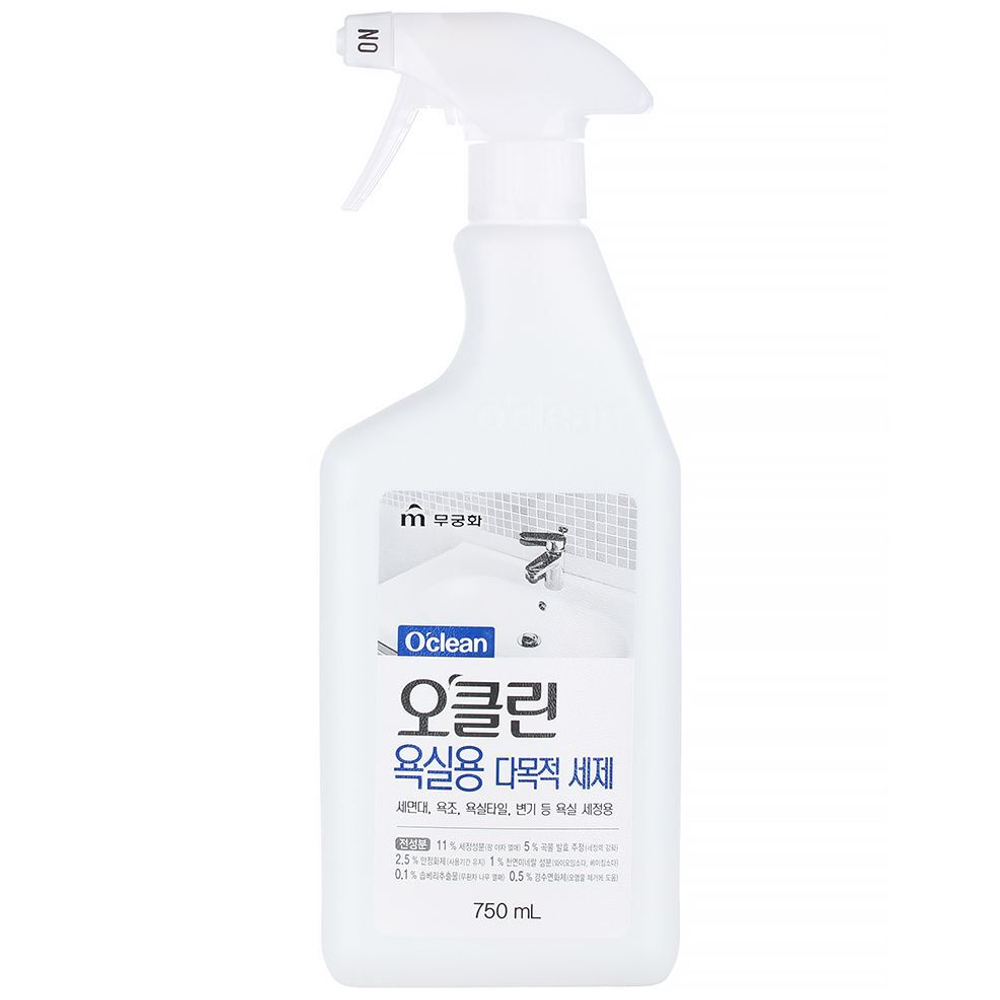 Чистящее средство для ванны All Purpose Cleaner for Bathroom O’Clean, MUKUNGHWA, 750 мл