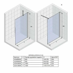 Душевая перегородка Riho Novik Z400 100