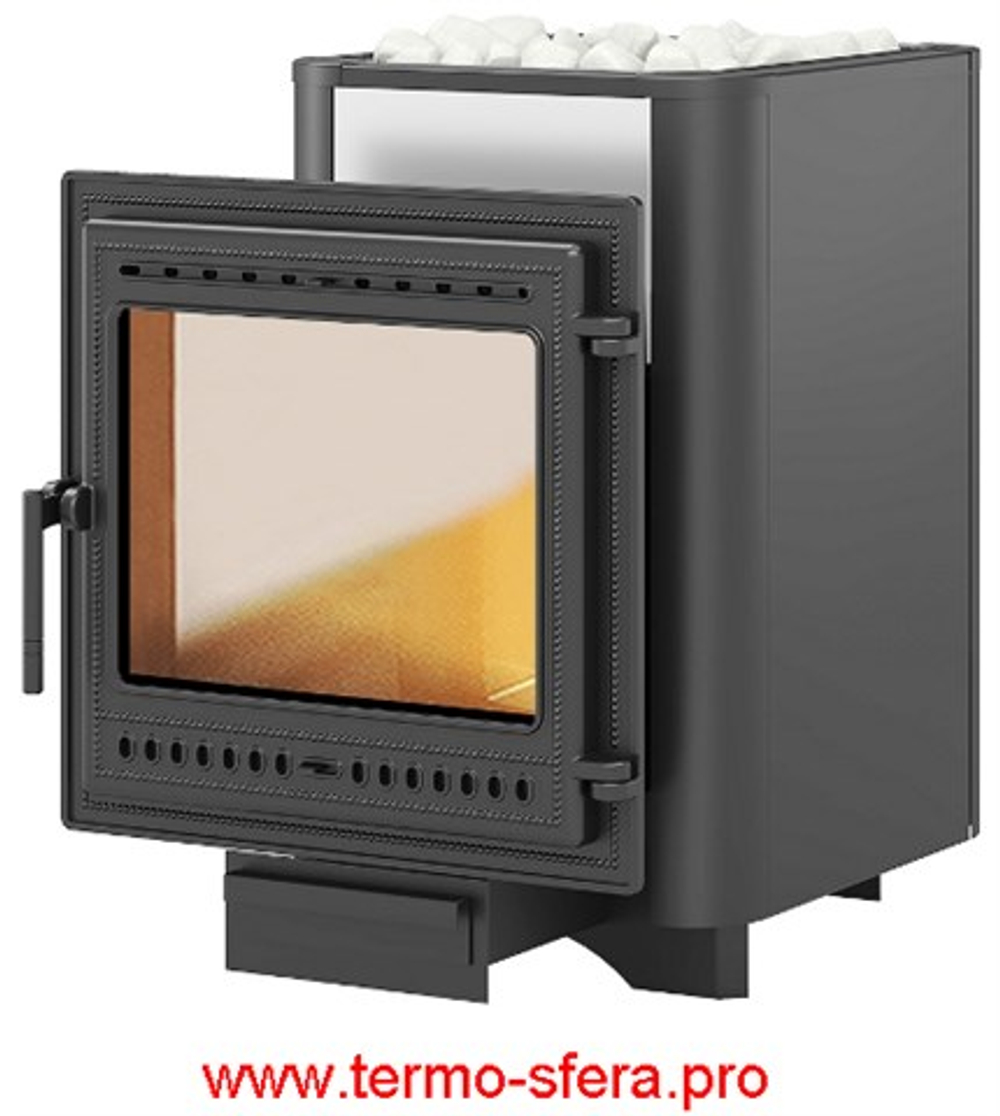 Печь ВЕЗУВИЙ Сенсация 22 Антрацит (505)