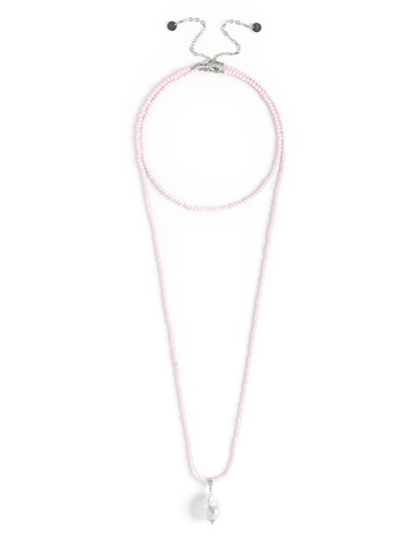 Сет "Summer Gentle" Pink с жемчужиной