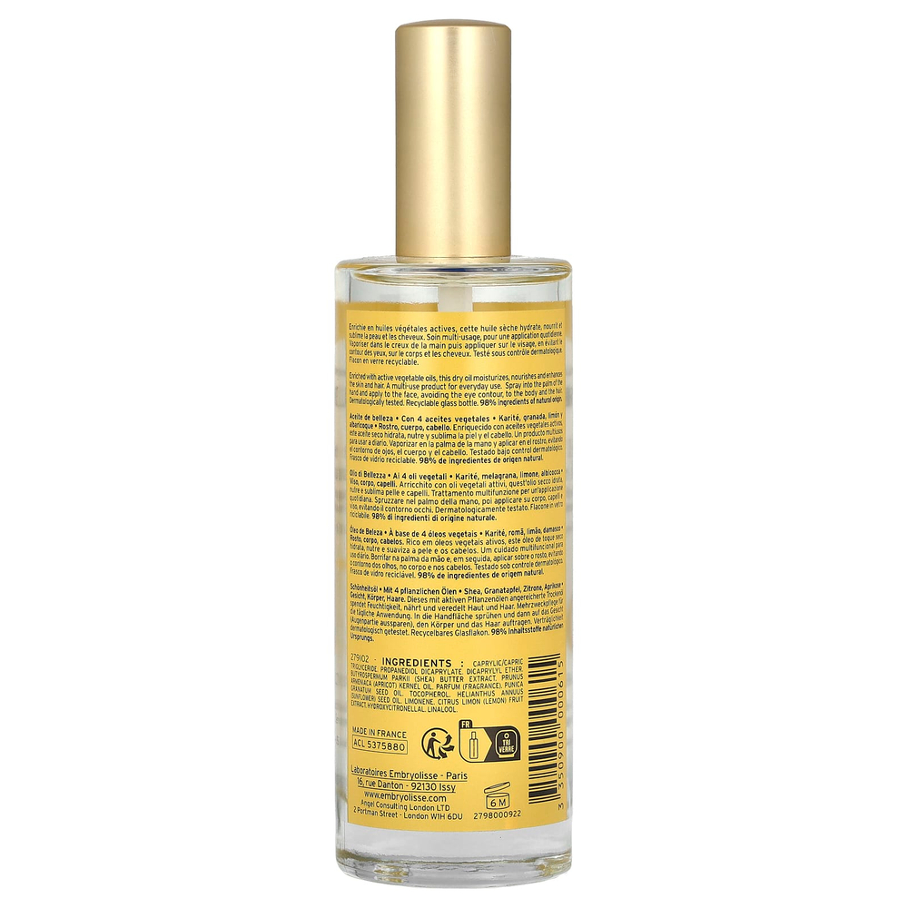 Embryolisse, масло для красоты, 100 мл (3,38 жидк. унции)