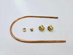 Трубка запальника "Honeywell" (М11-М11, D4мм, L300мм) медь