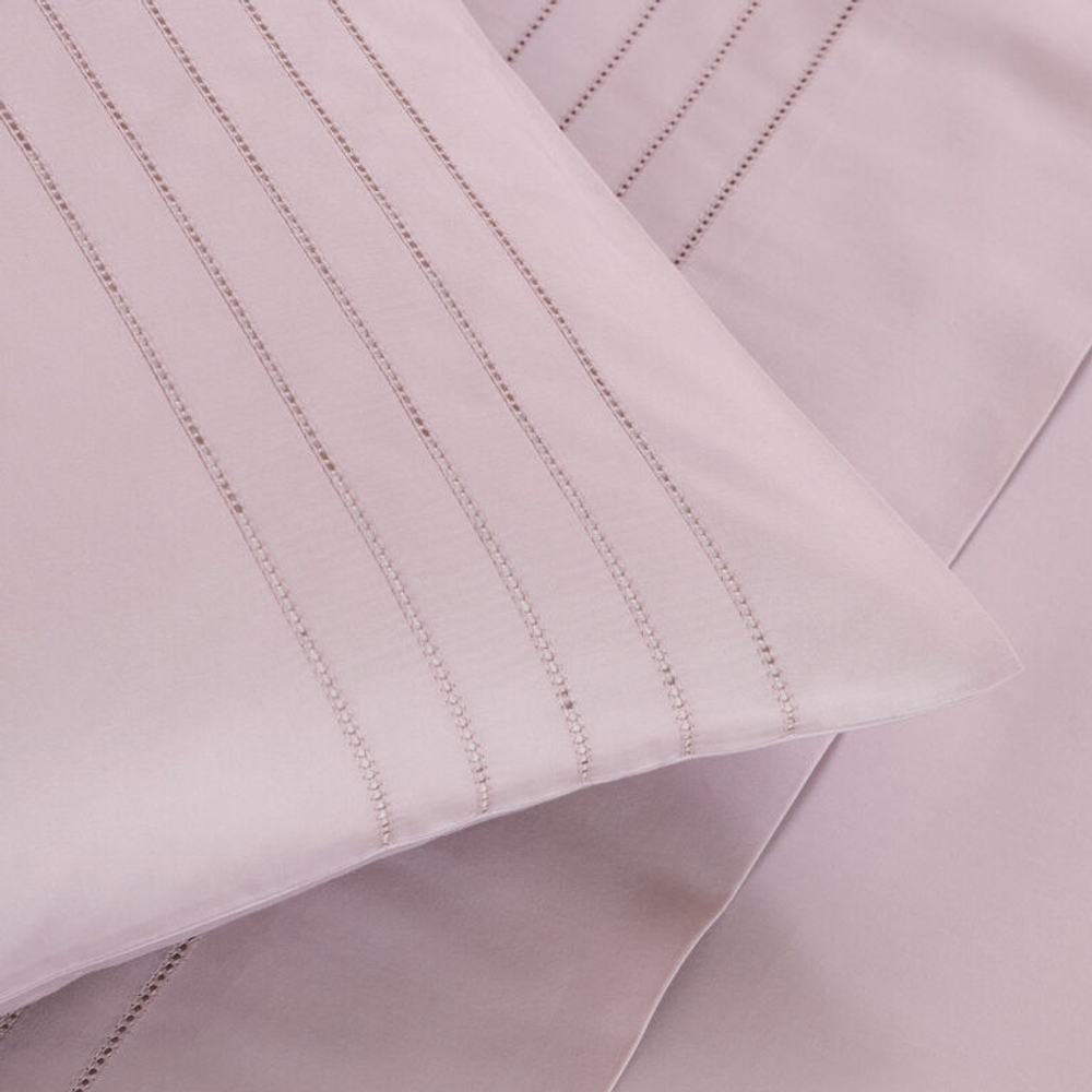 Постельное белье Frette Lush Ajour Sakura Pink (240 x 220 см)