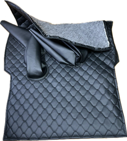 Коврик под рычаги КПП УАЗ 469, 3151 (чёрная нить Рубин)