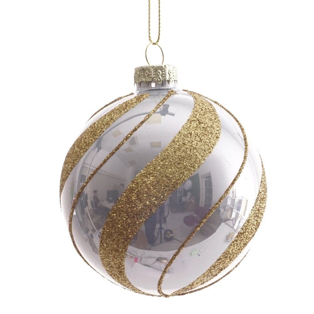 GAEM Украшение новогоднее "Шар", L8 W8 H9 см, 3в.
