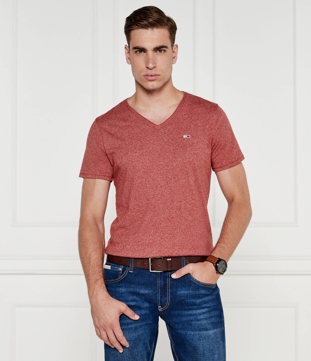 Футболка JASPE Tommy Jeans - красный(DM0DM09587)