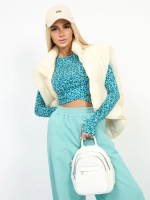 Женский костюм с брюками палаццо