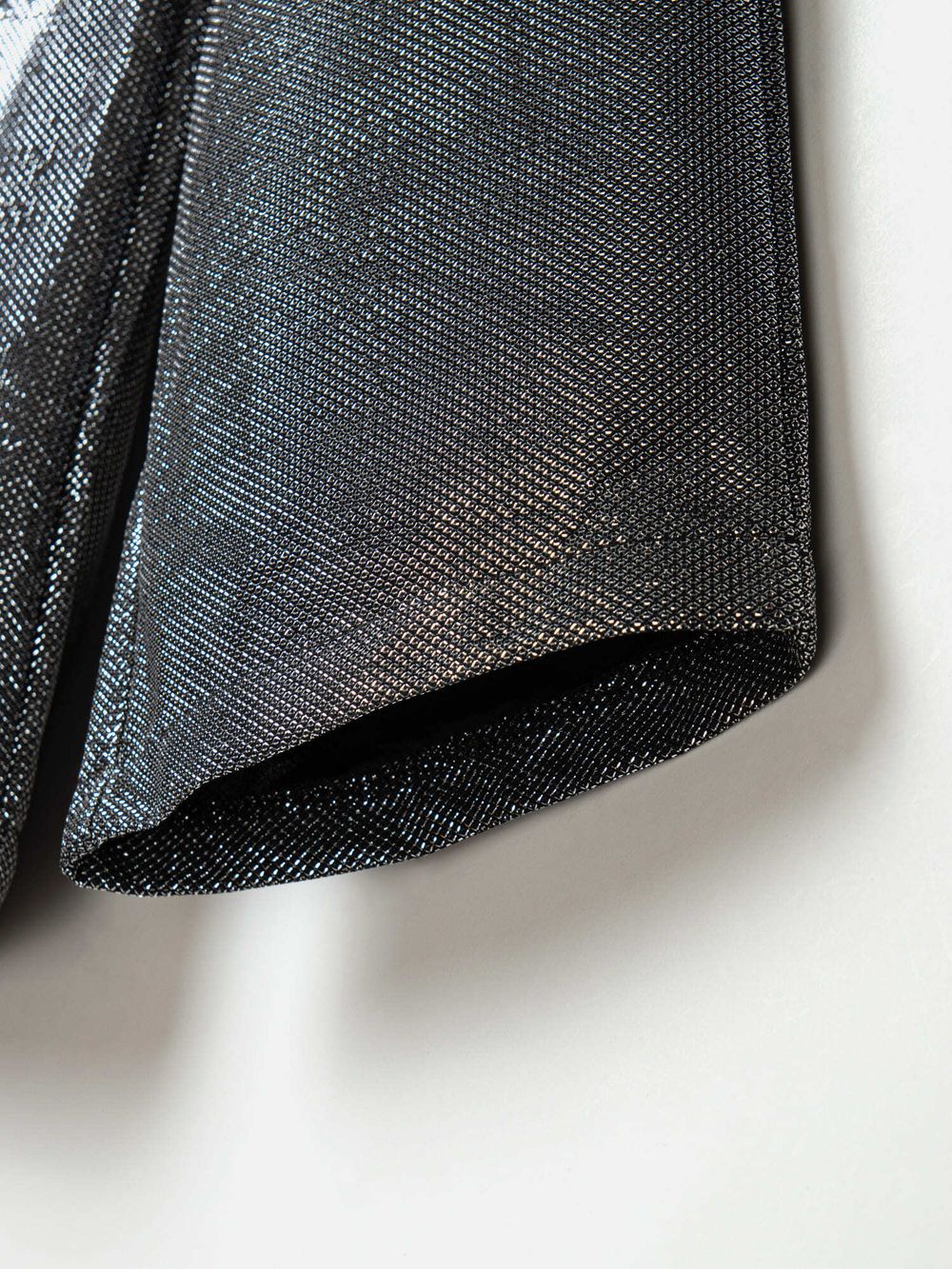 Брюки палаццо из люрекса "Серебро"