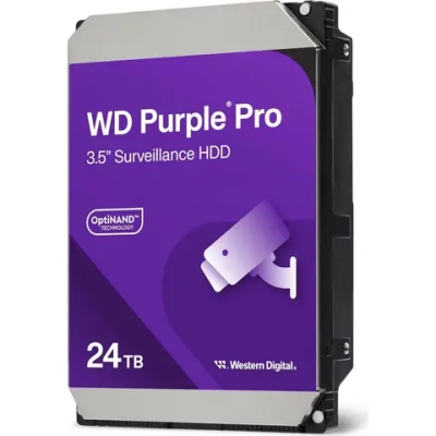 Жесткий диск WD 24Tb 7200rpm (WD241PURP) Purple Pro SATA III 6Gb/s 512Mb 3,5"