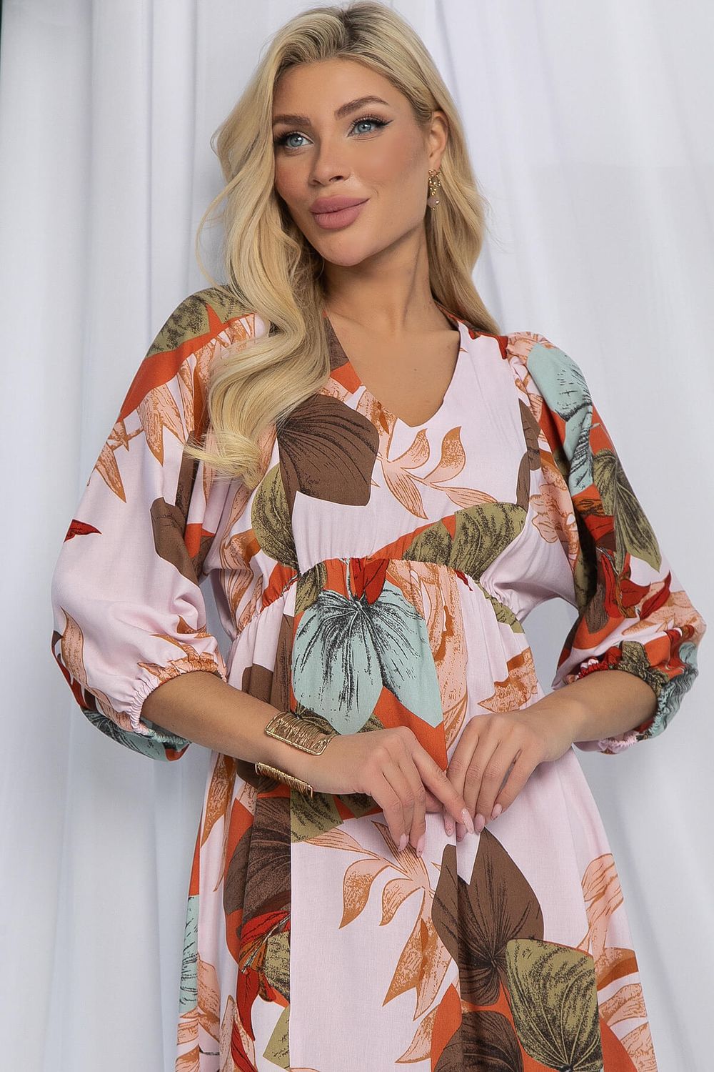 Платье Неповторимая (бежевое) П13138-34М LT Collection