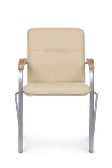 Стул Самба с деревянными подлокотниками SMB-02 Бежевый