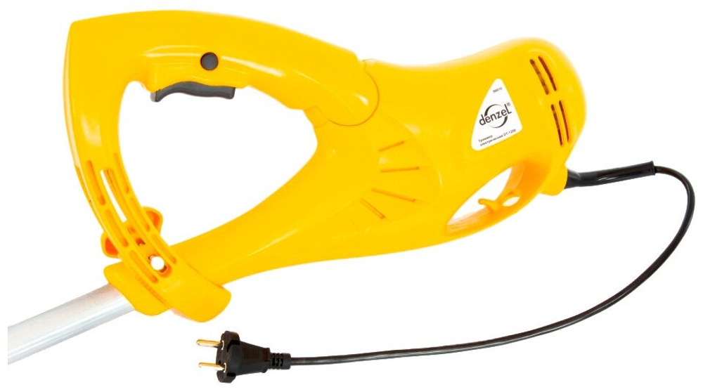 Триммер эл. DENZEL DT-1200 1200Вт,катушка+диск (96610)