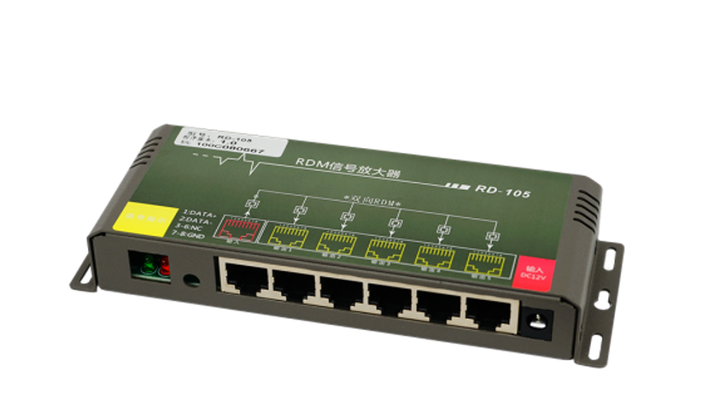 RD-105 DMX Signal Amplifier